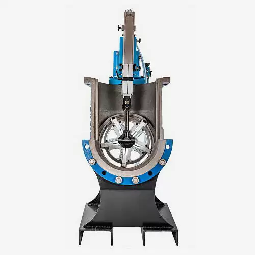 Industrial valve grinding equipment